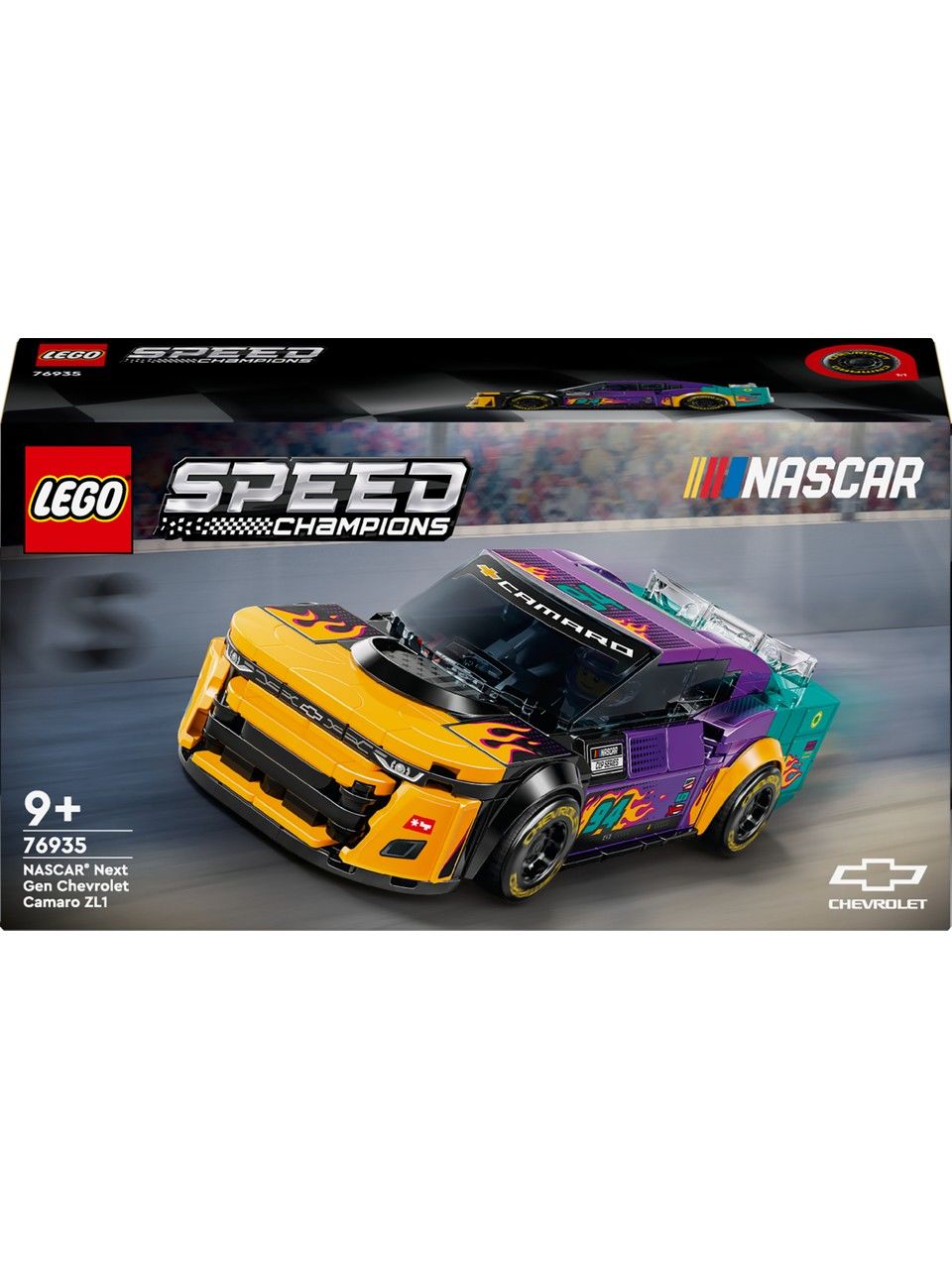 LEGO Speed Champions NASCAR Next Gen Chevrolet Camaro ZL1 76935