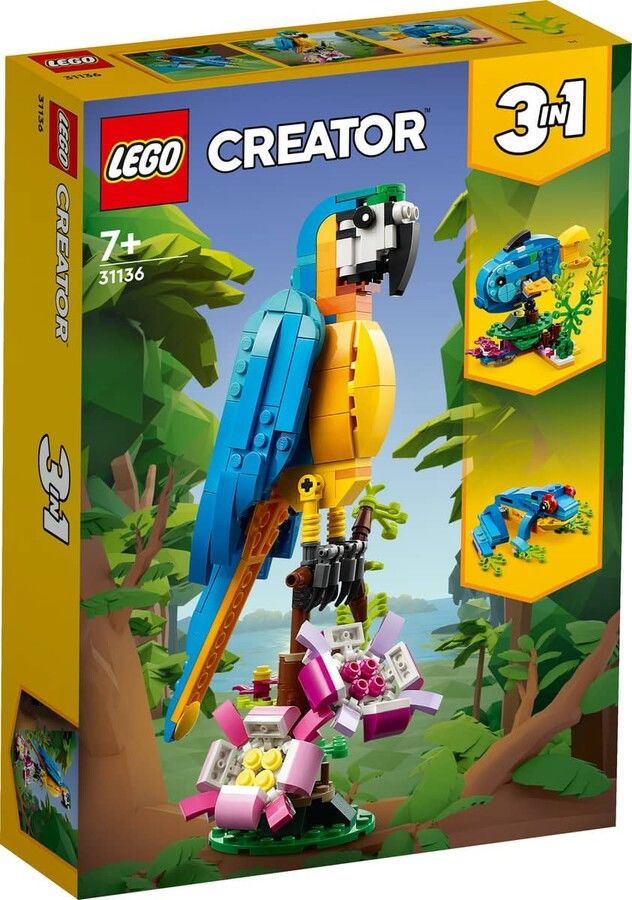 LEGO Creator Egzotik Papağan 31136