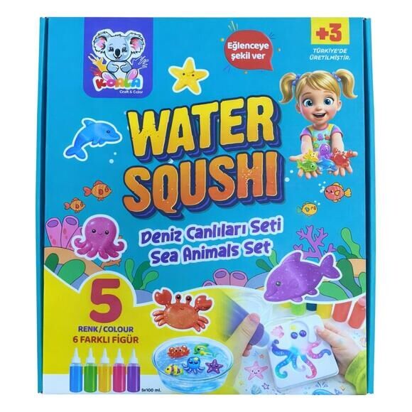 Koala Craft Water Squshi Deniz Canlıları Seti KL-9187