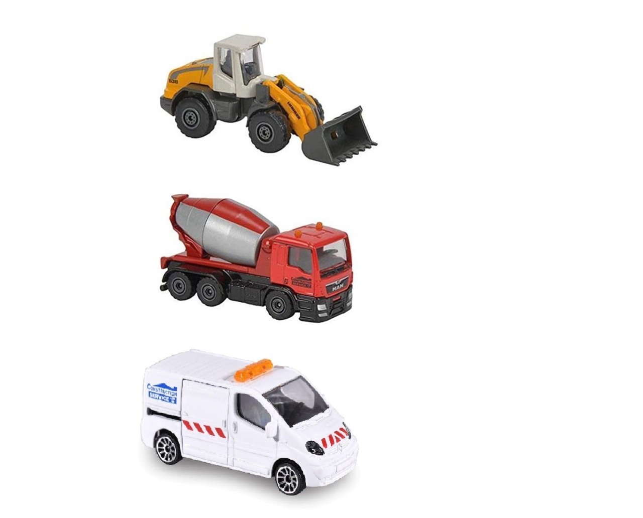 Majorette Construction Metal Diecast 1:64 İnşaat Araçları 212057341