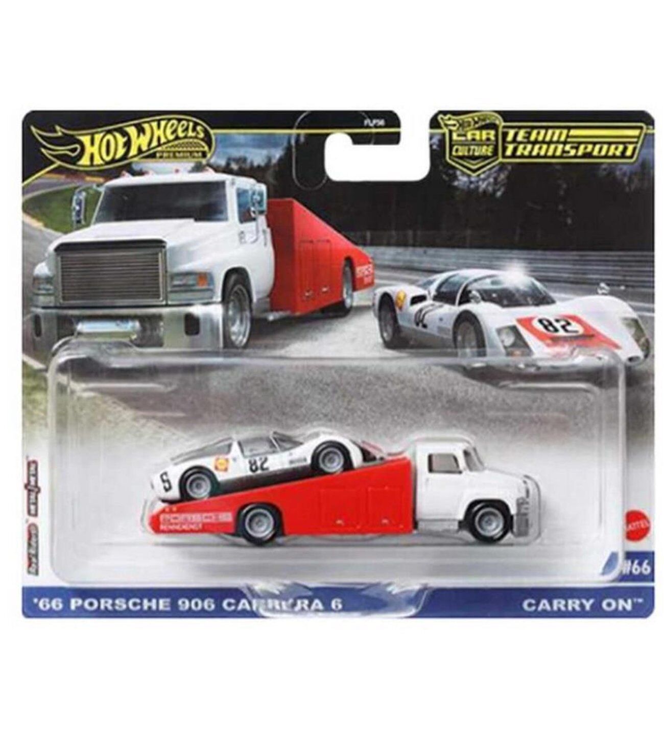 Hot Wheels Team Transport 2024 - Mix 2 -66 Porsche 906 Carrera 6 HRV47