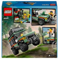 LEGO City 4x4 Arazi Dağ Arabası Macera Oyuncağı 60447