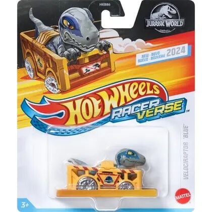 Hot Wheels RacerVerse Velociraptor Blue in Raptor HRT35