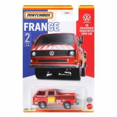 MATCHBOX Fransa Araçları Serisi HBL02 - '90 Volkswagen Transporter Crew Cab