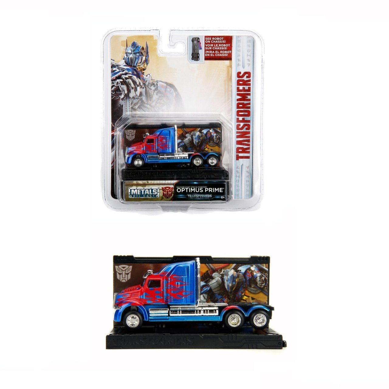 Jada Transformers Die Cast Araçlar 1.64 Optimus Prime