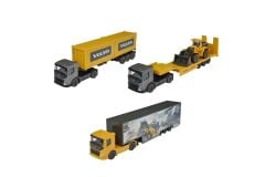 Majorette Volvo İnşaat Taşıyıcı Araçlar, 7.5 Cm