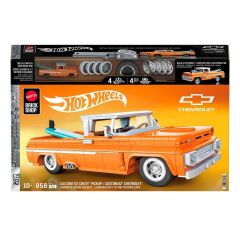 Hot Wheels Elite Serisi Custom '62 Chevy Pickup Araba 858 Parça Yapım Seti JFT20