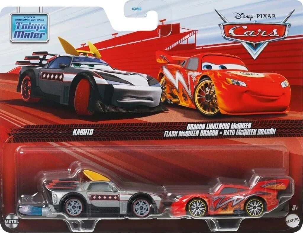 Cars İkili Karakter Tokyo Mater Kabuto  Dragon Lightning McQueen JDH45