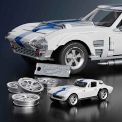 Hot Wheels Elite Serisi Corvette Grand Sport Araba 918 Parça Yapım Seti JGR31