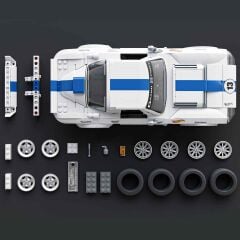 Hot Wheels Elite Serisi Corvette Grand Sport Araba 918 Parça Yapım Seti JGR31