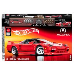 Hot Wheels Elite Serisi '90 Acura NSX Araba 876 Parça Yapım Seti JFT17