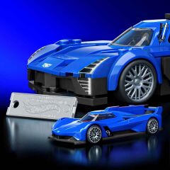 Hot Wheels Speed Serisi Cadillac Project GTP Hypercar Araba 236 Parça Yapım Seti JFR89