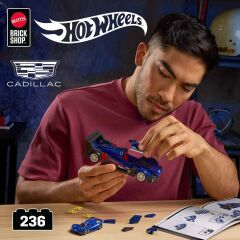 Hot Wheels Speed Serisi Cadillac Project GTP Hypercar Araba 236 Parça Yapım Seti JFR89
