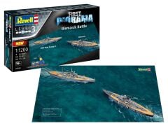 Revell Gift Set Diyorama Başlangıç Seti Bismarck