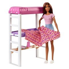 Barbie Oda ve Bebek Seti -  Çalışma Masası Esmer
