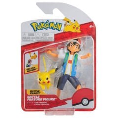 Pokemon Battle Aksiyon Figürler Seri 12 - Ash ve Pikachu