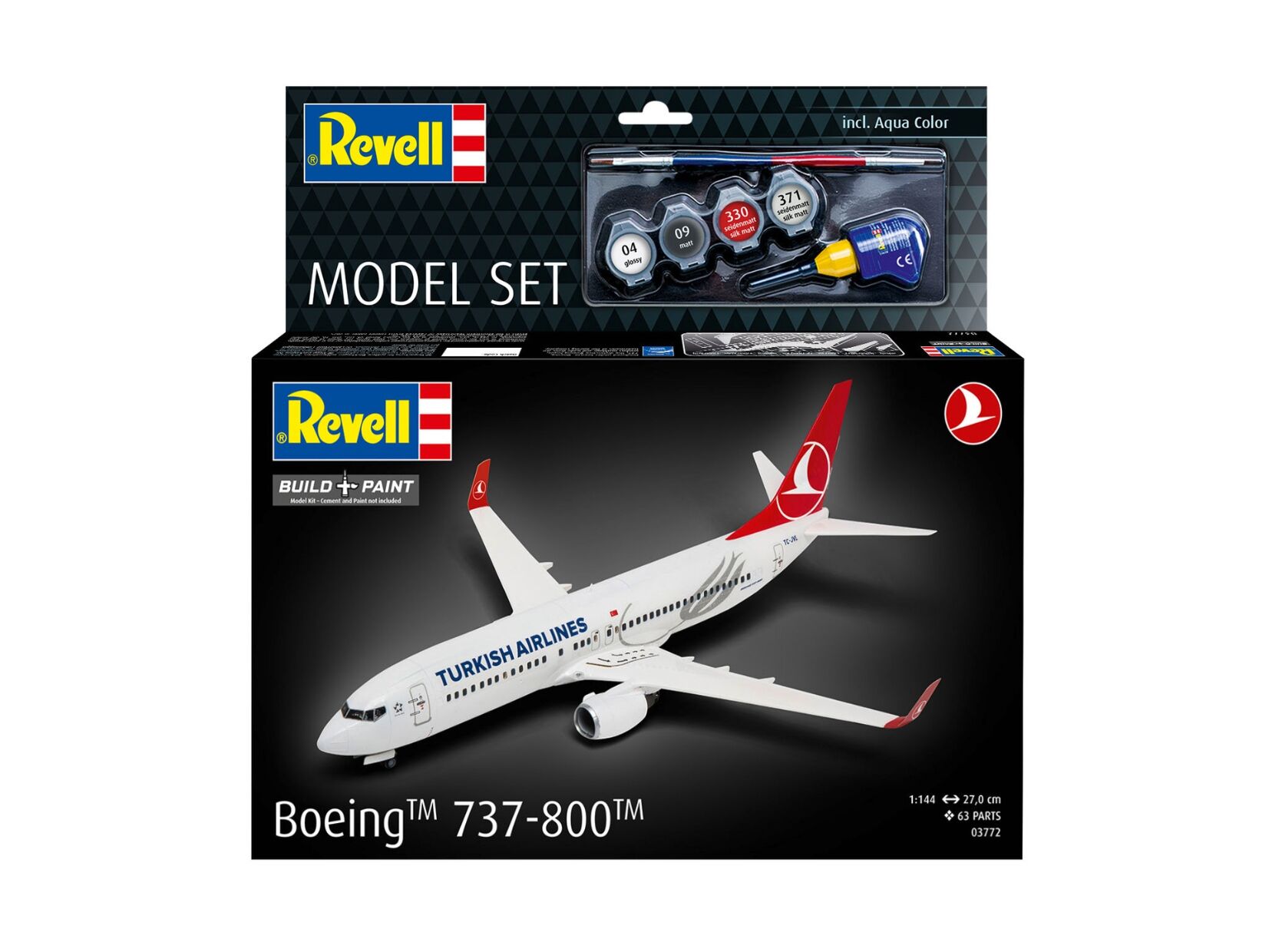 Model Set Türk Hava Yolları/Turkish Airlines Boeing 737-800