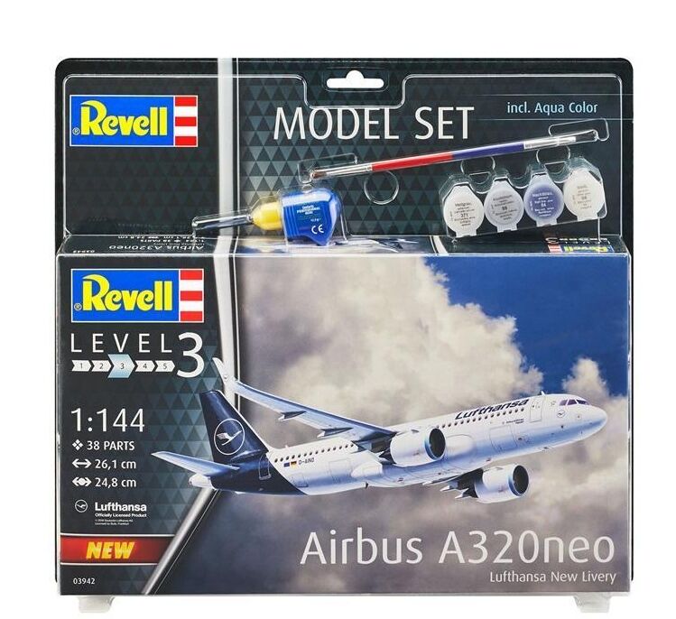 Revell Model Set Airbus A320 Lufthansa