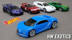 Hot Wheels 5'li Araba Seti Hw Exotics GTN33