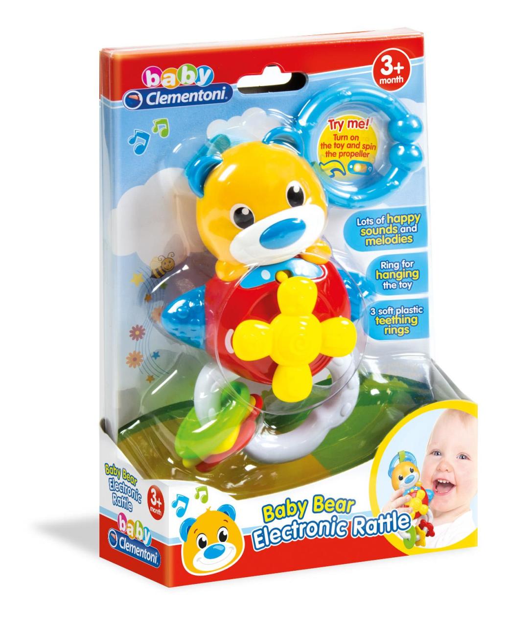 Baby Clementoni Sevimli Ayı Çıngırak