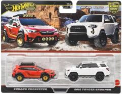 Hot Wheels Premium Car Culture 2’li Set  Subaru Crosstrek & 2018 Toyota 4Runner