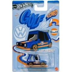 HOT WHEELS SILVER SERIES GULF VOLKSWAGEN GOLF JCB62