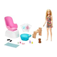 Barbie Sağlıklı Tırnak Bakımı Oyun Seti GHN07
