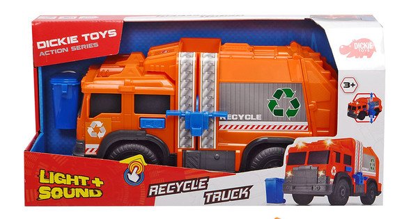 Dickie Toys Geri Dönüşüm Kamyonu Sesli Işıklı