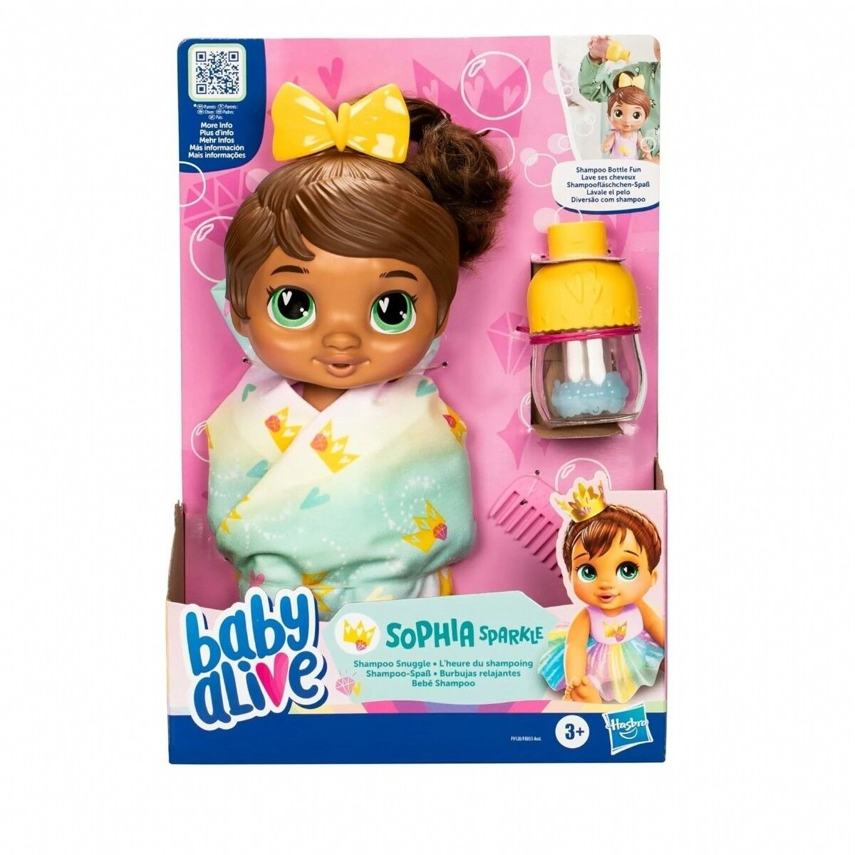 BABY ALIVE BEBEĞİMLE ŞAMPUAN EĞLENCESİ (ESMER) F9120