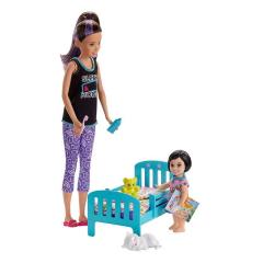 Barbie Bebek Bakıcılığı Oyun Seti Uyku Temalı GHV88