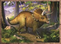 Trefl Puzzle 207 Parça 4 in 1 Dinosaurs