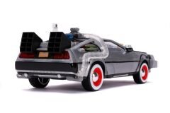 JADA BACK TO THE FUTURE 3 3255027 TİME MACHİNE METAL ARABA IŞIKLI 1:24