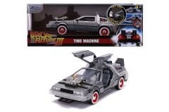 JADA BACK TO THE FUTURE 3 3255027 TİME MACHİNE METAL ARABA IŞIKLI 1:24