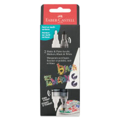 Faber Castell Be Shake Paint Markör Siyah Beyaz 2'Lİ 285503