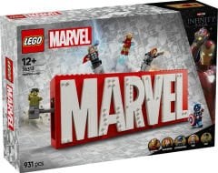 LEGO Marvel MARVEL Logosu ve Minifigürleri 76313