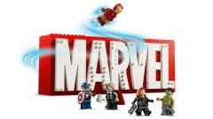 LEGO Marvel MARVEL Logosu ve Minifigürleri 76313