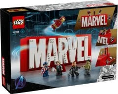 LEGO Marvel MARVEL Logosu ve Minifigürleri 76313