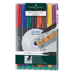 Faber Castell Permanent Asetat Kalemi (S) 8’li Takım 780087