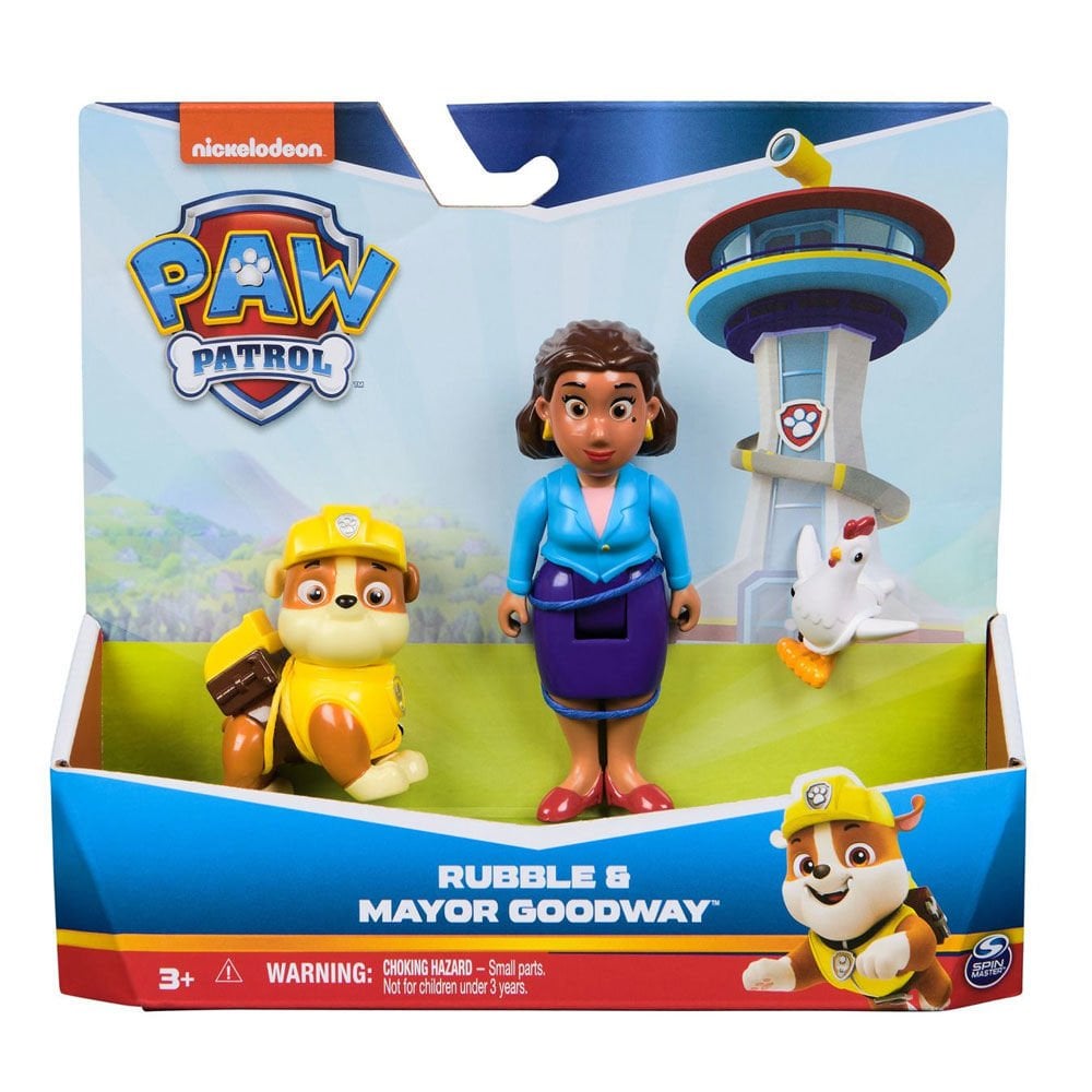 Paw Patrol Rubble Goodway ve Chickaletta Figür Seti 6070734-20148172
