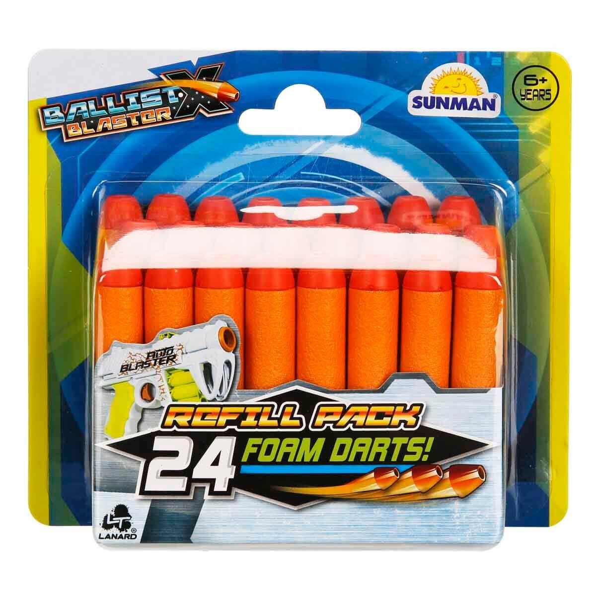 Ballist-X Sünger Dart 24'lü Yedek Paket