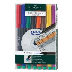 Faber Castell Permanent Asetat Kalemi (M) 8’li Takım 780090