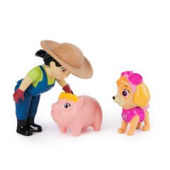 Paw Patrol Skye Çiftçi Yumi ve Piggie Figür Seti 6070734-20148171