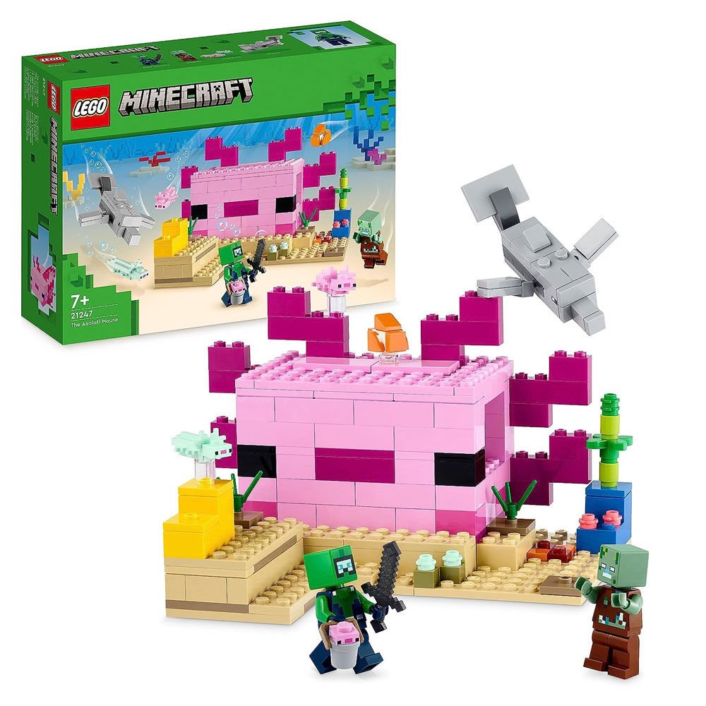 LEGO Minecraft Aksolotl Evi 21247