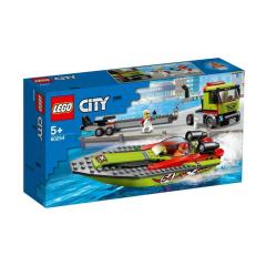 LEGO City Great Vehicles Yarış Teknesi Taşıyıcı 60254