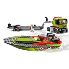 LEGO City Great Vehicles Yarış Teknesi Taşıyıcı 60254