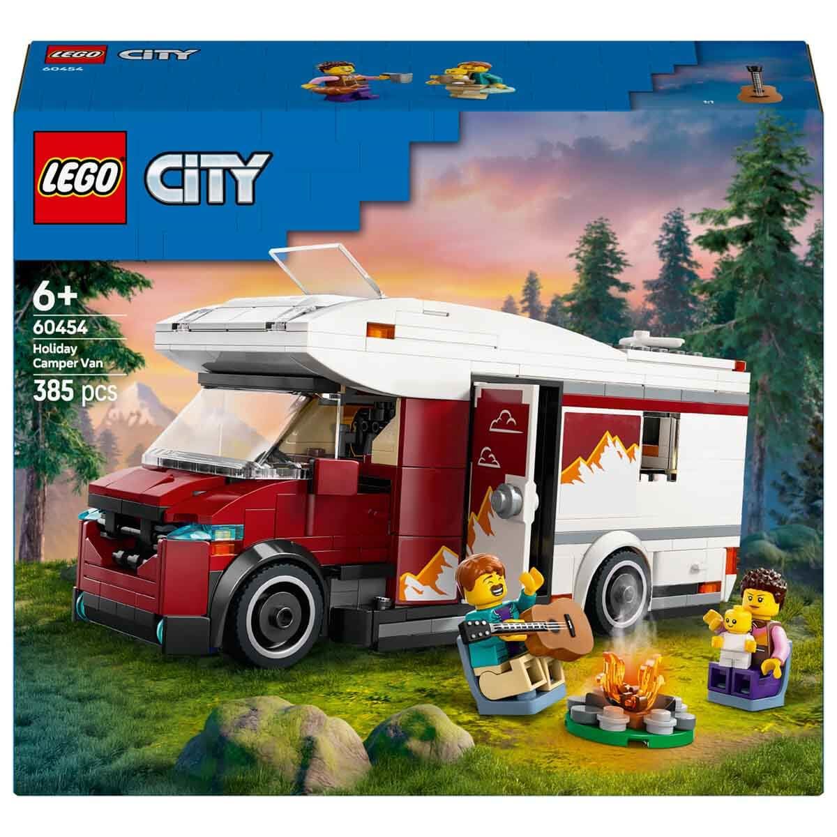 LEGO City Tatil Macera Karavanı Oyuncak Araç Seti 60454