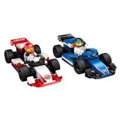LEGO City F1 Williams Racing ve Haas F1 Yarış Arabaları Araç Oyuncak Seti 60464