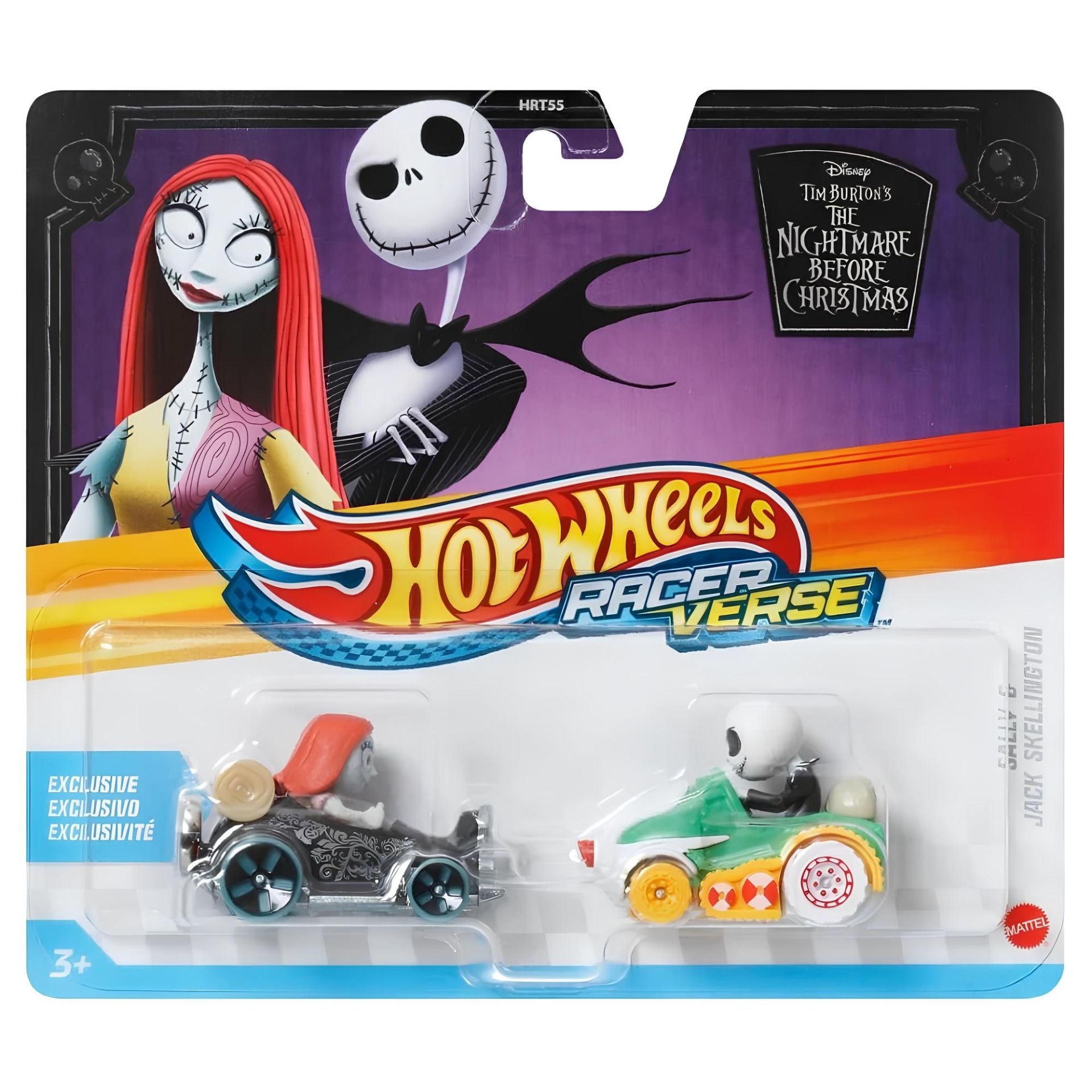 Hot Wheels Racerverse İkili Arabalar SALLY JACK SKELLINGTON HRT91