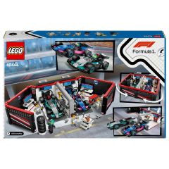 LEGO City F1 Garajı ve Mercedes-AMG ve Alpine Arabaları Oyun Seti 60444
