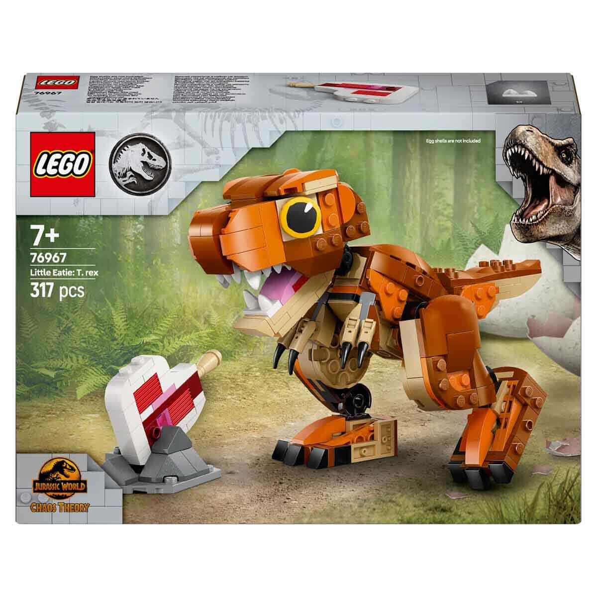 LEGO Jurassic World Küçük Eatie T. rex Dinozor Modeli Yapım Seti 76967